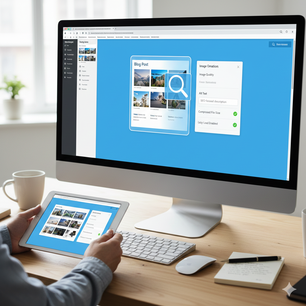 Geoptimaliseerde afbeeldingen voor betere online vindbaarheid
